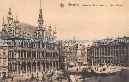 R425867 Bruxelles Maison du Roi et Maisons de la Grand Place Ern Nels Thill Seri