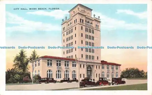 R421951 City Hall Miami Beach Florida Pictorial Centre