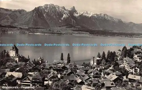 R421955 Oberhofen Thunersee 3900 Stockhornkette Arthur Baur