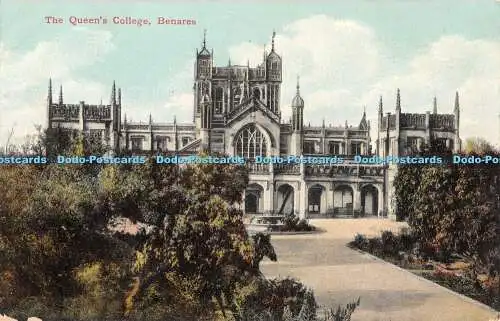 R425875 Benares The Queen College Postkarte