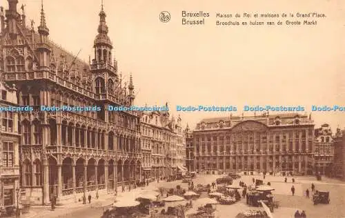 R427360 Bruxelles Maison du Roi et Maisons de la Grand Place Ern Nels Thill Gale