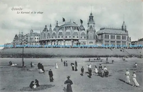 R427362 Ostende Le Kursaal et la Plage V G