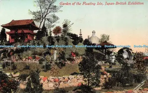 R421974 Garden of the Floating Isle Japan British Exhibition Valentines Series