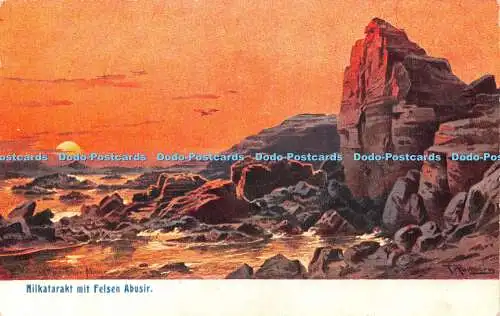 R421976 Nilkatarakt mit Felsen Abusir Aegypten II No 1 C A