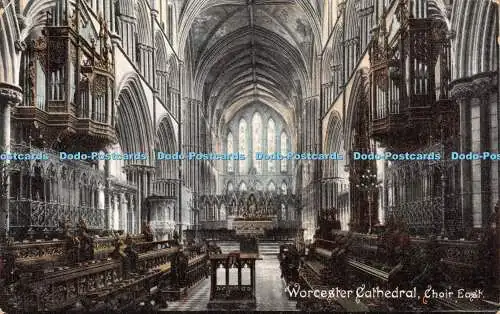 R423989 Worcester Cathedral Choir East Frith 1909