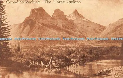 R425902 Canadian Rockies The Three Sisters Pacific Publishing Empire Series