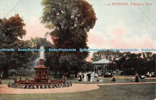 R425910 Ramsgate Ellington Park The Pictorial Stationery Pictorchrom