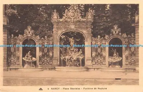 R427399 Nancy Place Stanislas Fontaine de Neptune C A P Cie Des Arts Photomecani