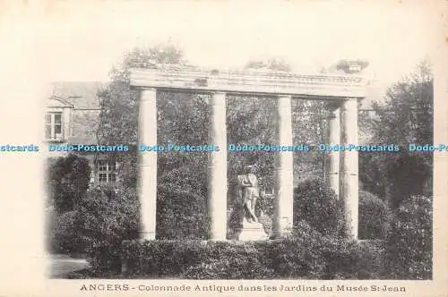 R425940 Angers Colonnade Antique Dans Les Jardins du Musee St Jean