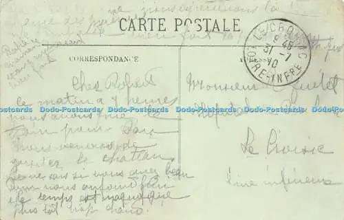R424055 Pau Le Chateau vu de Jurancon LL 23 1910