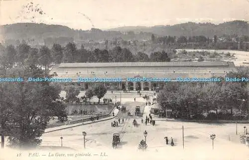 R424057 Pau La Grave vue generale LL 18 1907