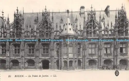 R425975 Rouen Le Palais de Justice LL 10 Levy Fils