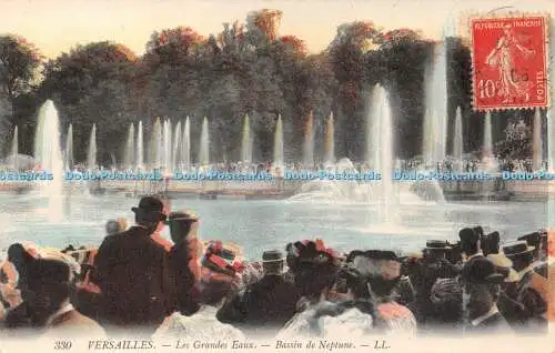 R424066 Versailles les Grandes Eaux Bassin de Neptune LL 330