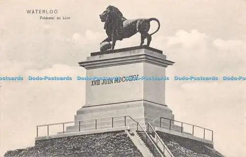 R425994 Waterloo Piedestal du Lion Dr Trenkler