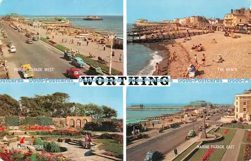 R426079 Worthing Marine Parade West The Beach J Salmon Cameracolour Multi View
