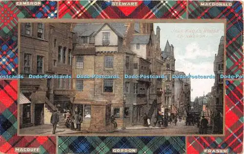 R426088 Edinburgh John Knox House B and R s Kamera Serie Nr 262 1906