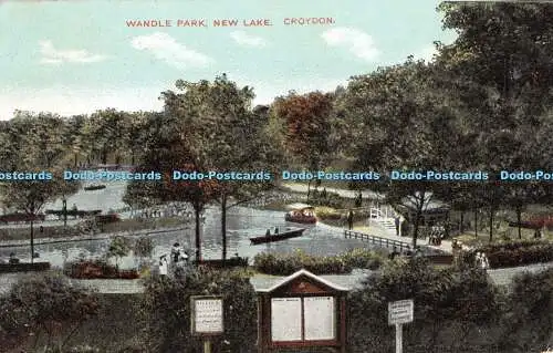 R426111 Croydon New Lake Wandle Park G D und D L The Star Series 1911
