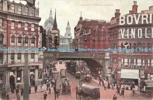 R426120 London Ludgate Circus Postkarte