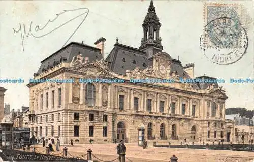 R427601 L V 1409 Tours Le Nouvel Hotel de Ville Aqua Foto 1907