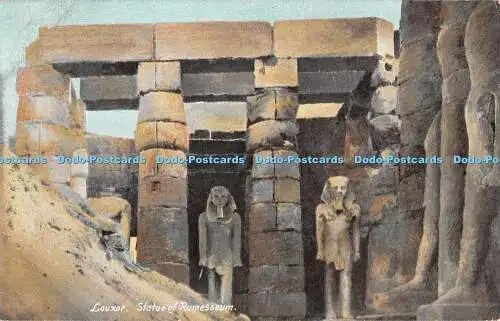 R427613 Louxor Statue von Ramesseum Ephtimios Freres Port Said