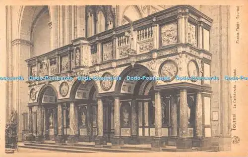 R427626 Nels Tournai La Cathedrale Le Jube Phono Foto