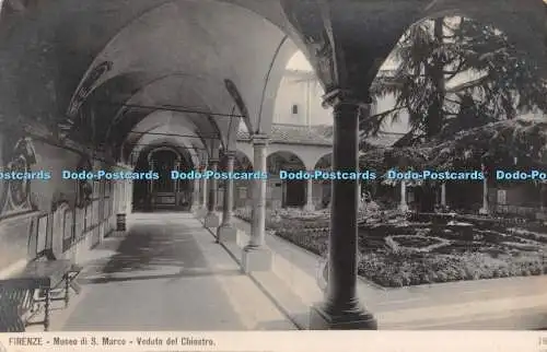 R427635 Firenze Museo di S Marco Veduta del Chiostro 76