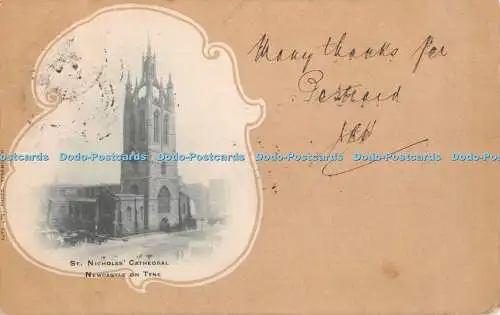 R426177 Newcastle on Tyne St Nicholas Cathedral 1909