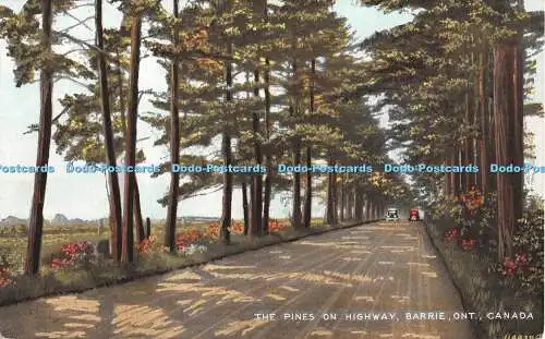 R426208 Canada Ont Barrie The Pines on Highway Valentine Black