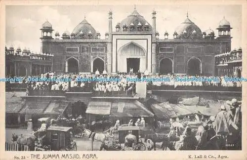 R427763 No 23 The Jumma Masjid Agra K Lall 22423