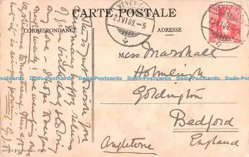 R429507 4086 Montreux La Rouvenaz Photoglob 1908