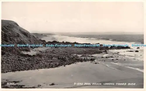 R426315 Enten Pool Strand mit Blick auf Bude Harvey Barton RP 1957