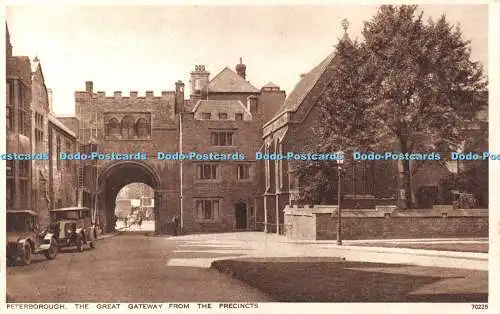 R422411 Peterborough The Great Gateway from the Precincts 70225 Photochrom