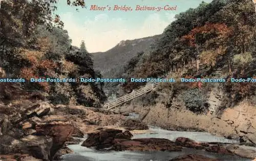 R424401 Bettys y Coed Miner Bridge Valentines Serie 1911