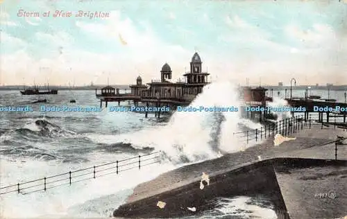 R426324 Storm at New Brighton Valentines Serie 1908