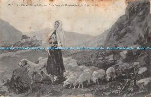 R427830 291 La Vie de Bernadette LEnfance de Bernadette a Bartres LL