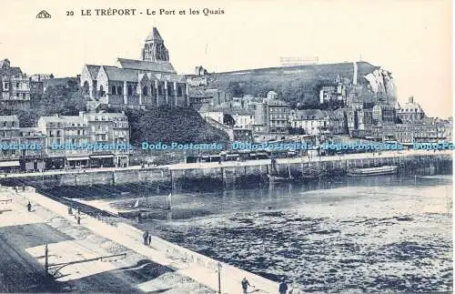 R429626 CAP 20 Le Treport Le Port et les Quais Arts Photomecaniques