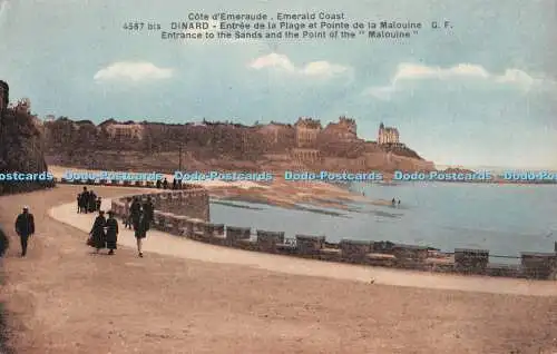 R429644 Cote dEmeraude Emerald Coast 4587 bis Dinard Entree de la Plage et Point