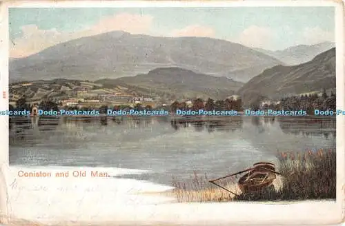 R427936 Marke Coniston und Old Man Peacock 1902