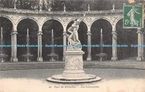 R424596 Parc de Versailles Les Colonnades Bourdier et Faucheux 1908