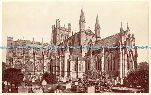 R429706 Chester Cathedral from S E 5464 Phototype Valentines