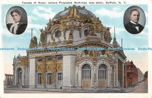 R429749 Temple of Music Where President McKinley was shot Buffalo N Y Multi View