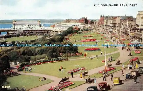 R429759 H9383 Die Promenade Southport Valesque Postkarte Valentinstag
