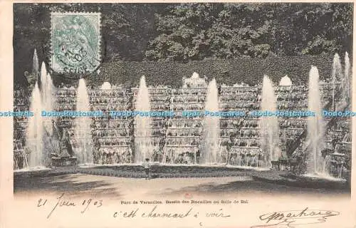 R428034 Parc de Versailles Bassin des Rocailles ou Salle de Bal 1903