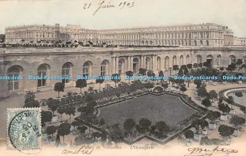 R428042 Palais de Versailles LOrangerie A B a Versailles 1903