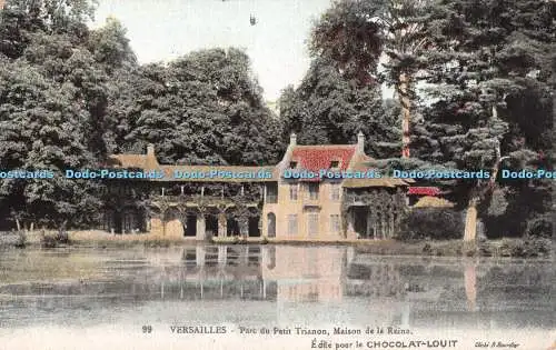 R424669 Versailles Parc du Petit Trianon Maison de la Reine Chocolat Louit