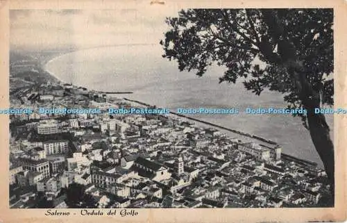 R424703 Salerno Veduta del Golfo Pacifico Sparano di Gennaro