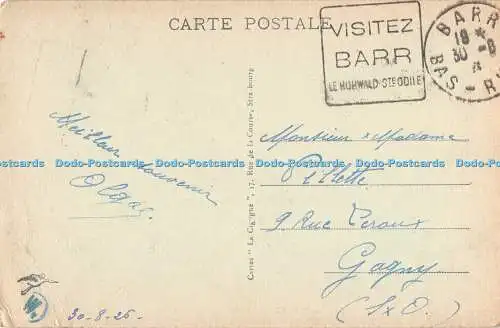 R424748 Environs de Barr Ruines du Chateau d Andlau La Cigogne 1925
