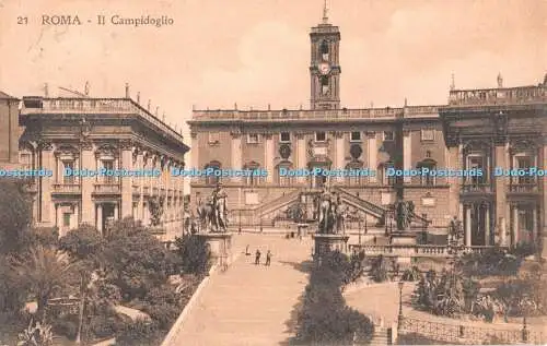 R424778 Roma Il Campidoglio Alterocca 1921