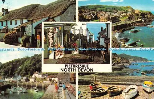 R426704 Malerische North Devon Clovelly Lynmouth Combe Martin Multi View