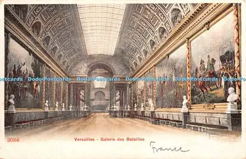 R426734 Versailles Galerie des Batailles Postkarte